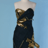C3901-Robe-Alexandre-Vauthier-en-toile-marine-et-paillettes-dorees-t34-001
