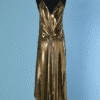 C3927-Robe-Alexandre-Vauthier-en-jersey-lame-or-a-bretelles-t38-001
