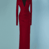 C4370-Robe-longue-viscose-rouge-strass-rouges-Alexandre-Vauthier-T36-001