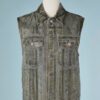 Veste en jean sans manches Christian Dior par Galliano