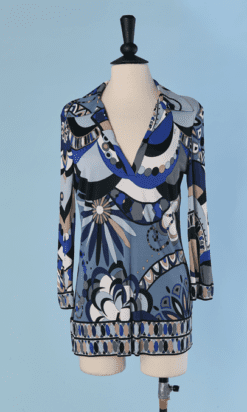 C4038-Tunique-Pucci-en-soie-imprime-bleu-noir-blanc-beige-ecru-gris-T38