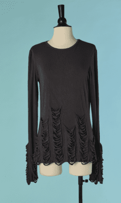 C8137-Tee-Shirt-J.P-Gaultier-en-coton-gris-T40