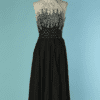 C8143-Robe-1950-en-coton-noir-paillettes-blanches-et-strass-dos-nu-T38