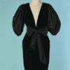 C8158-Robe-Saint-Laurent-1984-en-velours-et-taffetas-noir-T34