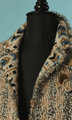Alternative view of Veste Chanel 2001 en tweed doublé de jersey