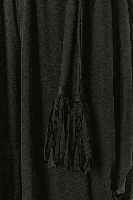 Combinaison pantalon bustier Loris Azzaro en jersey noir – Image 3