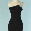 C5814-Robe-bustier-Alexandre-Vauthier-lainage-et-soie-noir-T34-36
